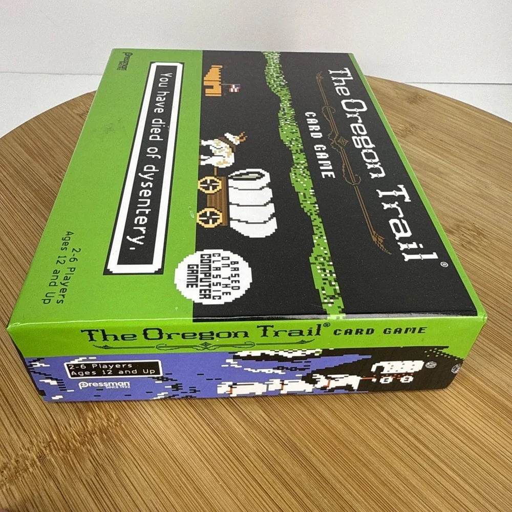 The Oregon Trail Pressman Card Game‎ 2-6 Players Ages 8+ 2016 Edition